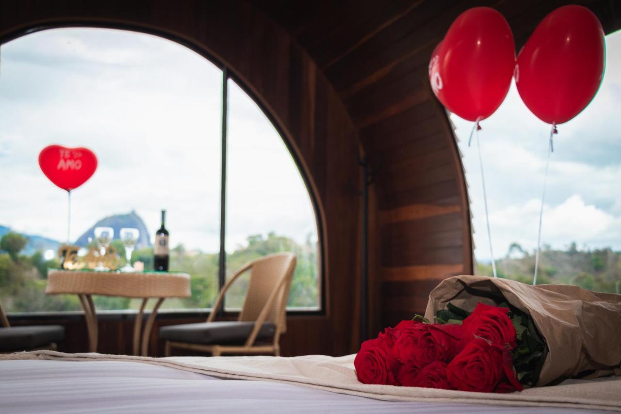 Glamping The Mountain Hotel Guatapé Buitenkant foto