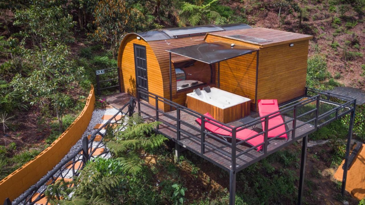 Glamping The Mountain Hotel Guatapé Buitenkant foto