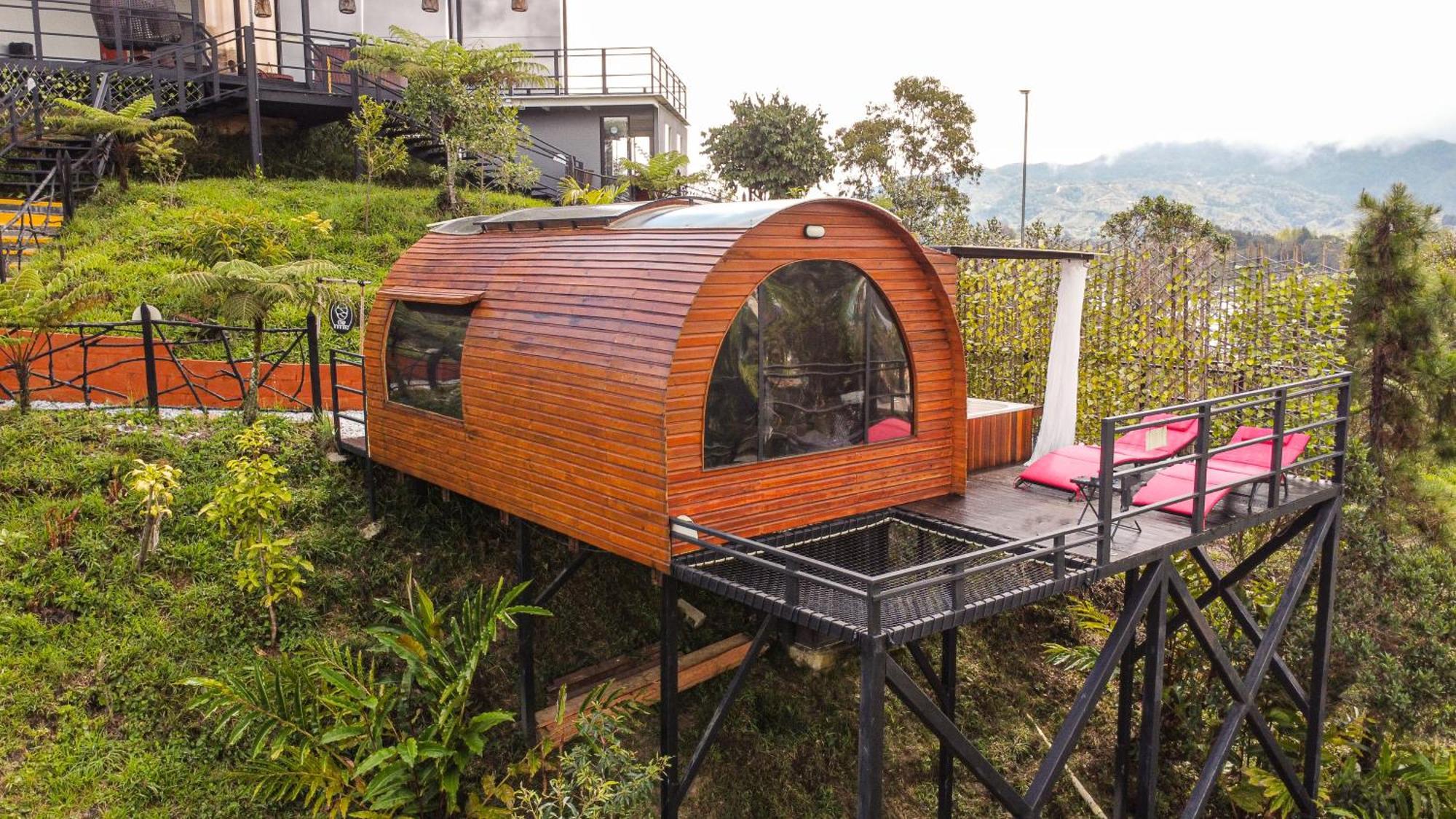 Glamping The Mountain Hotel Guatapé Buitenkant foto
