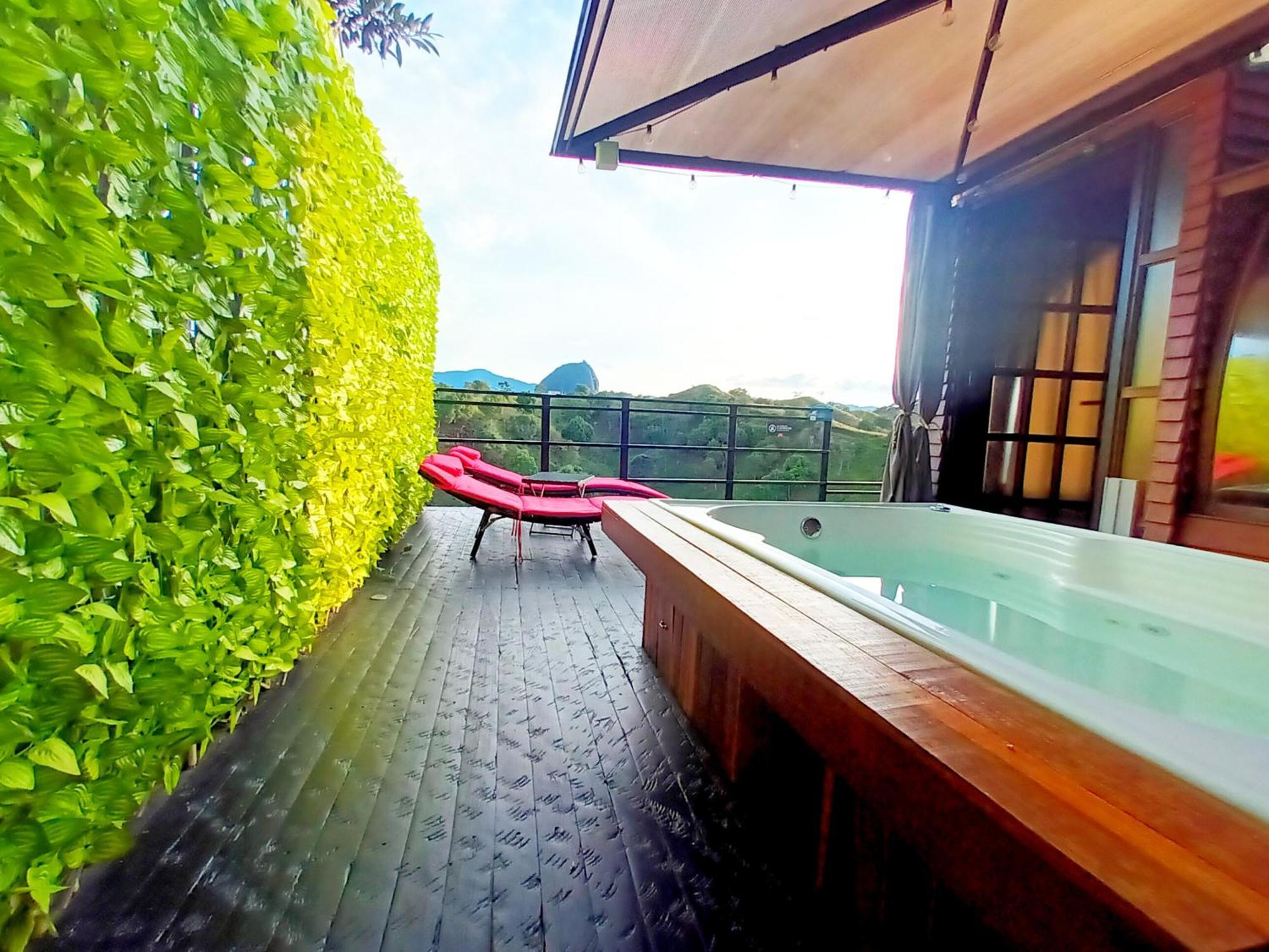 Glamping The Mountain Hotel Guatapé Buitenkant foto