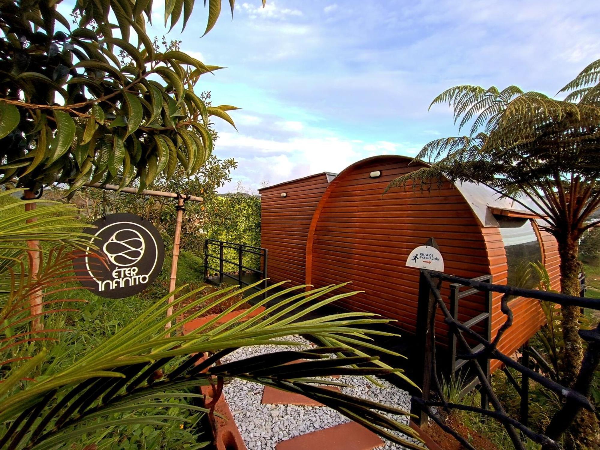 Glamping The Mountain Hotel Guatapé Buitenkant foto